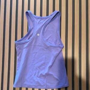 Purple lululemon Racerback Tank Top